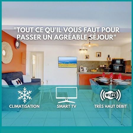 Ferienwohnung Bec Rose - Clim - Wi-Fi - Jardin Saint-Leu Exterior foto