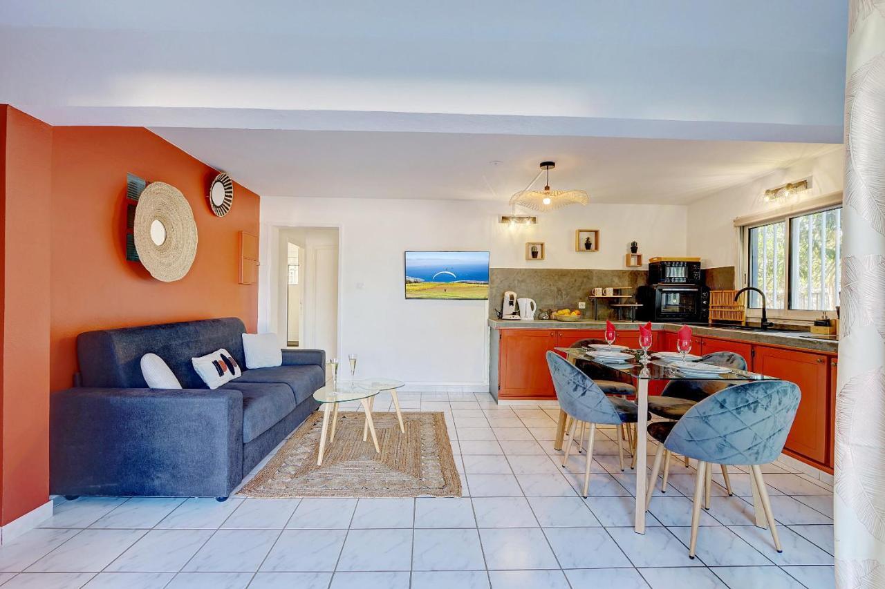 Ferienwohnung Bec Rose - Clim - Wi-Fi - Jardin Saint-Leu Exterior foto